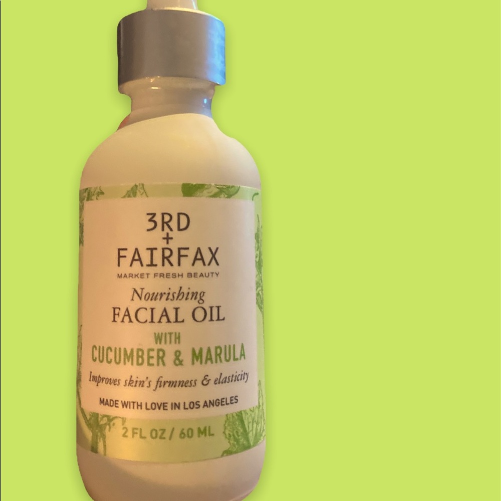 Cucumber Marula facial oil